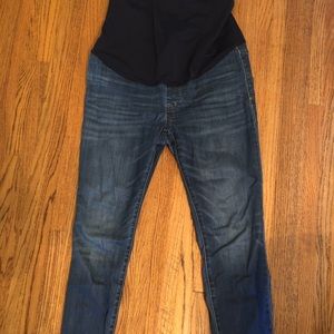 Madewell maternity skinny jeans